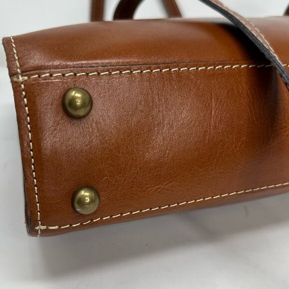 PATRICIA NASH Verbania Studded Leather Satchel - Picture 10 of 11